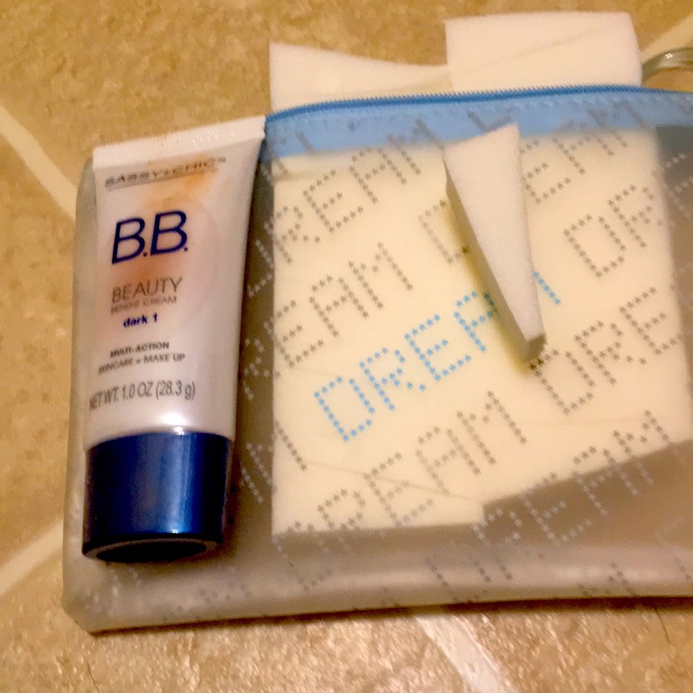 BB makeup never opened with new sponges